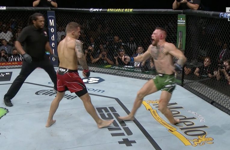 Dustin Poirier gana a McGregor pero deslucidamente
