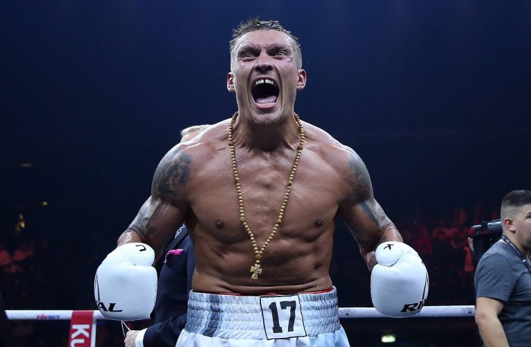 Oleksandr Usyk es nombrado como el peleador del año por la OMB
