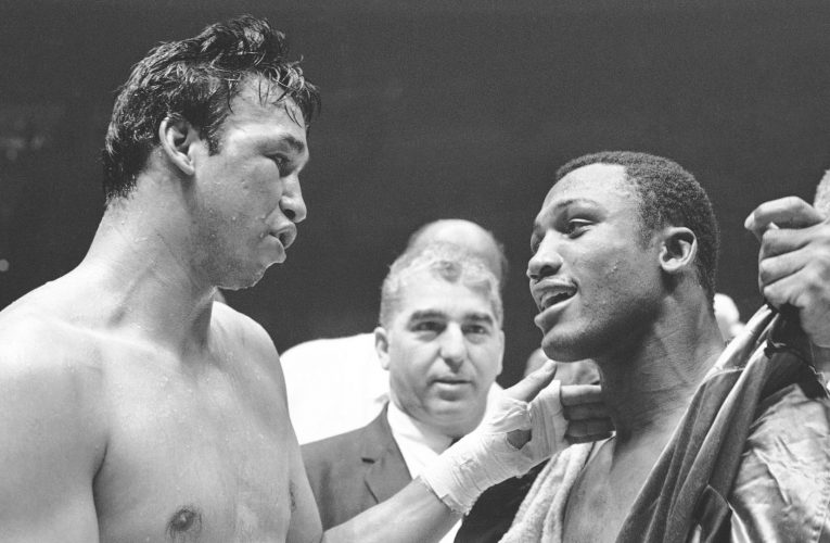 Pulgarcito Ramos casi manda a la lona al legendario Smoking Joe Frazier